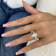 Rivon Bridal Set Rings Set 2.8ct TCW, 14K Gold