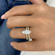 Rivon Bridal Set Rings Set 2.8ct TCW, 14K Gold