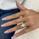Rivon Bridal Set Rings Set 2.8ct TCW, 14K Gold