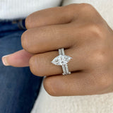 Rivon Bridal Set Rings Set 2.8ct TCW, 14K Gold