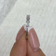 Baguette Band Ring 0.8ct TCW, White Gold 14K