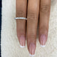 Baguette Band Ring 0.8ct TCW, White Gold 14K