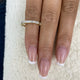 Baguette Band Ring 0.8ct TCW, Yellow Gold 14K