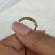 Baguette Band Ring 0.8ct TCW, Yellow Gold 14K
