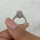 Eluné Engagement Ring 7.8ct TCW, 14K Gold