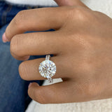 Xyra Engagement Ring 8.8ct TCW, 14K Gold