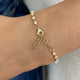 Round Tennis Bracelet 2.7ct TCW, Yellow Gold 14K