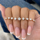 Round Tennis Bracelet 2.7ct TCW, Rose Gold 14K