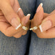 Oval Tennis Bracelet 9.8ct TCW, Yellow Gold 14K