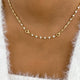 Pear Pendant Necklace 8.9ct TCW, Yellow Gold 14K