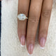 Solenne Engagement Ring 2.7ct TCW, 14K Gold