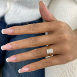 Aurelia Engagement Ring 2ct TCW, 14K Gold