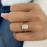 Aurelia Engagement Ring 2ct TCW, 14K Gold