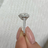 Roselle Diamond Engagement Ring, 14K Gold