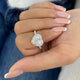 Roselle Diamond Engagement Ring, 14K Gold