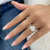 Roselle Diamond Engagement Ring, 14K Gold