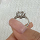 Roselle Diamond Engagement Ring, 14K Gold