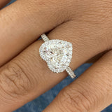 Roselle Diamond Engagement Ring, 14K Gold