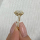 Roselle Diamond Engagement Ring, 14K Gold