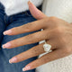 Roselle Diamond Engagement Ring, 14K Gold