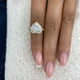 Roselle Diamond Engagement Ring, 14K Gold