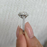 Roselle Diamond Engagement Ring, 14K Gold