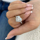 Roselle Diamond Engagement Ring, 14K Gold