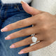 Roselle Diamond Engagement Ring, 14K Gold