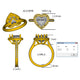 Roselle Diamond Engagement Ring, 14K Gold