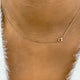 Butterfly Diamond Pendant Necklace, 14K Gold