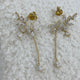 Jasmine Diamond Climber Earrings, 14K Gold