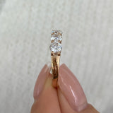 5-Stone Diamond Band Ring, 14K Gold