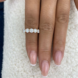 5-Stone Diamond Band Ring, 14K Gold