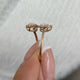 Toi et Moi Diamond Ring, 14K Gold