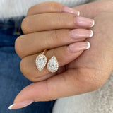 Toi et Moi Diamond Ring, 14K Gold