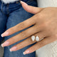 Toi et Moi Diamond Ring, 14K Gold