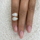 Toi et Moi Diamond Ring, 14K Gold