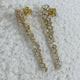 Fiona Diamond Drop Earrings, 14K Gold