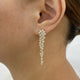 Fiona Diamond Drop Earrings, 14K Gold