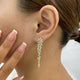 Fiona Diamond Drop Earrings, 14K Gold