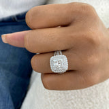 Alba Diamond Engagement Ring, 14K Gold