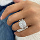 Alba Diamond Engagement Ring, 14K Gold