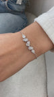 Diamond Chain Bracelet 1.90 ct White Gold