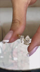 Toi-et Moi Engagement Ring 2ct TCW, 14K Gold