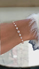 Diamond Link Bracelet 1.7 ct Rose Gold