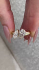 Vionne Diamond Engagement Ring Yellow Gold