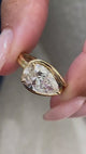 Clotilde Engagement Ring 2.5ct TCW, 14K Gold
