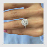 Lacey Engagement Ring 1.45 Carat White Gold