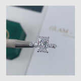 Milena Engagement Ring 3.05 Carat White Gold