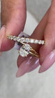 Diamond Statement Fashion Ring 1.15 ct TCW, Yellow Gold 14K